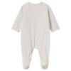 Picture of Mayoral Newborn Girls  Front Opening Teddy & Polka Babygrow  - Beige Polka 