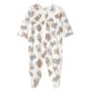 Picture of Mayoral Newborn Girls Teddy & Bunny 2 Piece Babygrow Set - Beige 