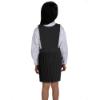 Picture of Schoolwear Girls Bib Pinafore - Grey