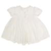 Picture of Sarah Louise Baby Girls Lace Plumetti Dress & Bonnet Set X 2 - Ivory