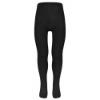 Picture of Schoolwear Girls Cotton Rich Plain Knit Tights - Black