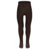 Picture of Schoolwear Girls Cotton Rich Plain Knit Tights - Brown
