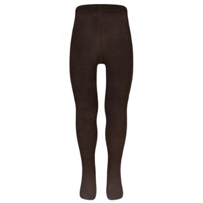 Picture of Schoolwear Girls Cotton Rich Plain Knit Tights - Brown