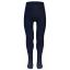 Picture of Schoolwear Girls Cotton Rich Plain Knit Tights - Navy Blue