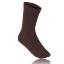 Picture of Schoolwear Boys Cotton Rich Plain Knit Ankle Socks X 3 Pair Pack - Brown