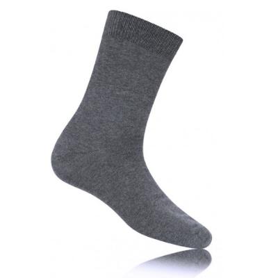 Picture of Schoolwear Boys Cotton Rich Plain Knit Ankle Socks - Grey
