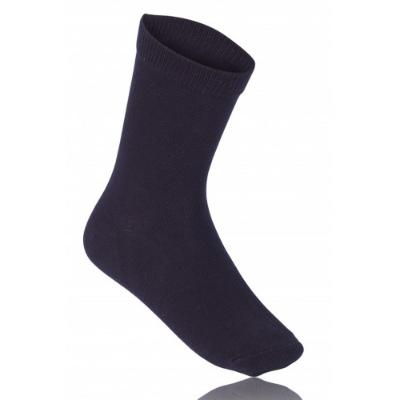 Picture of Schoolwear Boys Cotton Rich Plain Knit Ankle Socks - Navy Blue