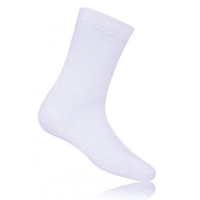 Picture of Schoolwear Boys Cotton Rich Plain Knit Ankle Socks - White