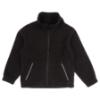 Picture of Schoolwear Girls Fleece Jacket With Reflective Strip - Black