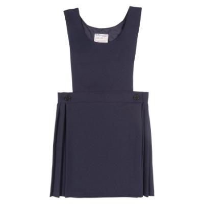 Picture of Schoolwear Girls Bib Pinafore - Navy Blue