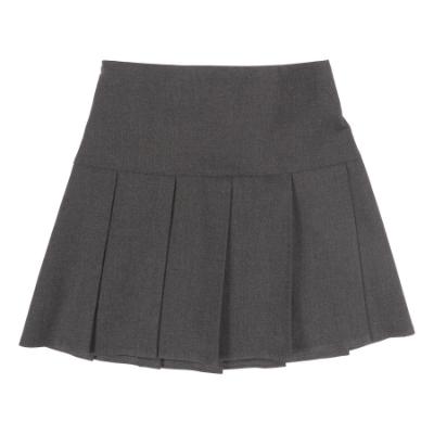 Picture of Schoolwear Girls Fan Pleats Skirt - Grey
