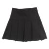 Picture of Schoolwear Girls Fan Pleats Skirt - Black