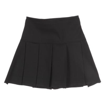 Picture of Schoolwear Girls Fan Pleats Skirt - Black