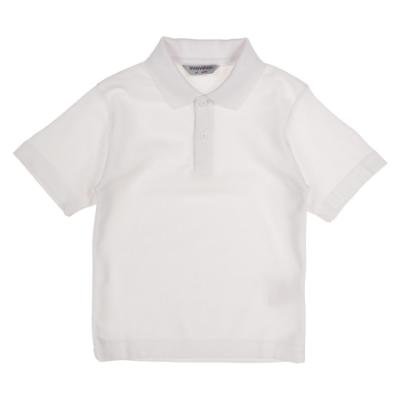 Picture of Schoolwear Girls Short Sleeve Polo Shirt - White
