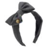 Picture of PRE ORDER Caramelo Kids Girls School Hair Bow Headband - Grey