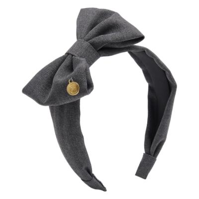 Picture of PRE ORDER Caramelo Kids Girls School Hair Bow Headband - Grey
