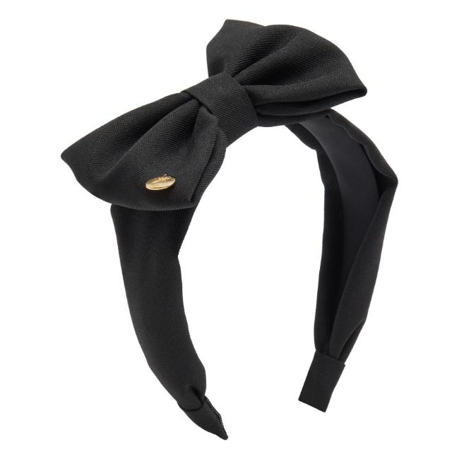 Picture of PRE ORDER Caramelo Kids Girls School Hair Bow Headband - Black