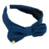 Picture of PRE ORDER Caramelo Kids Girls School Hair Bow Headband - Navy