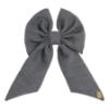 Picture of PRE ORDER Caramelo Kids Girls School Hair Clip Bow - Grey