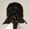 Picture of PRE ORDER Caramelo Kids Girls School Hair Clip Bow - Black
