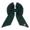 Picture of PRE ORDER Caramelo Kids Girls School Hair Clip Bow - Bottle Green