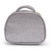 Picture of PRE ORDER Caramelo Kids Glitter Lunch Box With Padded Bow - Grey Glitter