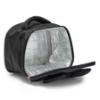 Picture of PRE ORDER Caramelo Kids Glitter Lunch Box With Padded Bow - Black Glitter