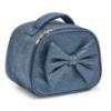 Picture of PRE ORDER Caramelo Kids Glitter Lunch Box With Padded Bow - Navy Glitter