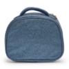 Picture of PRE ORDER Caramelo Kids Glitter Lunch Box With Padded Bow - Navy Glitter