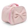 Picture of PRE ORDER Caramelo Kids Glitter Lunch Box With Padded Bow - Pink Glitter