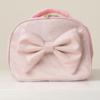 Picture of PRE ORDER Caramelo Kids Glitter Lunch Box With Padded Bow - Pink Glitter