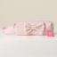 Picture of PRE ORDER Caramelo Kids Glitter Pencil Case With Padded Bow - Pink Glitter
