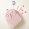 Picture of PRE ORDER Caramelo Kids Glitter School Bag With Bow - Pink Glitter