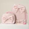 Picture of PRE ORDER Caramelo Kids Glitter School Bag With Bow - Pink Glitter