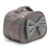 Picture of PRE ORDER Caramelo Kids Lunch Box With Contrasting Padded Bow - Grey