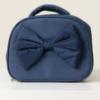 Picture of PRE ORDER Caramelo Kids Lunch Box With Contrasting Padded Bow - Navy