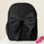 Picture of Caramelo Kids School Bag With Contrasting Bow - Black