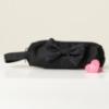 Picture of PRE ORDER Caramelo Kids Pencil Case With Contrasting Padded Bow - Black