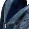 Picture of PRE ORDER Caramelo Kids Glitter School Bag With Bow - Navy Glitter