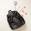 Picture of Caramelo Kids Glitter School Bag With Bow - Black Glitter