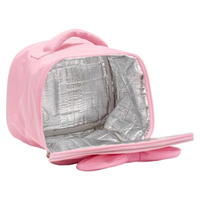 Picture of PRE ORDER Caramelo Kids Lunch Box With Contrasting Padded Bow - Pink