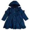 Picture of PRE ORDER Caramelo Kids Girls Frill Detail Skirted Coat - Navy