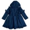 Picture of PRE ORDER Caramelo Kids Girls Frill Detail Skirted Coat - Navy