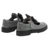 Picture of PRE ORDER Caramelo Kids Girls Satin Bow Mary Jane School Shoes - Grey