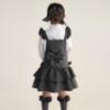 Picture of PRE ORDER Caramelo Kids Girls Ra-Ra Frill School Pinafore - Grey