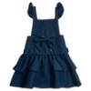 Picture of PRE ORDER Caramelo Kids Girls Ra-Ra Frill School Pinafore - Navy