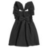 Picture of PRE ORDER Caramelo Kids Girls Frill School Pinafore With Bows - Black