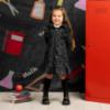 Picture of PRE ORDER A Dee BTS Stella Frill Raincoat  - Black