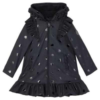Picture of A Dee BTS Stella Frill Raincoat - Black