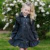 Picture of PRE ORDER A Dee BTS Stella Frill Raincoat  - Black